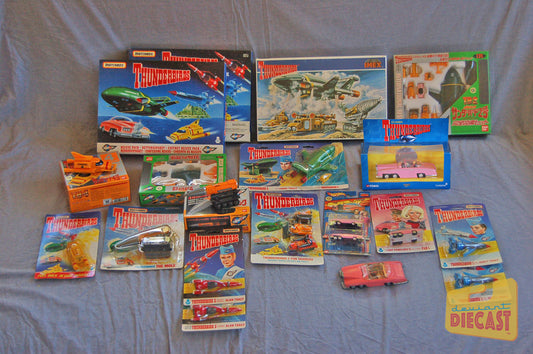 Thunderbirds Die-cast Collection of Your Dreams — Rare! Mint! Deep collection! Matchbox, Ban Dai, Hot Wheels, Dinky