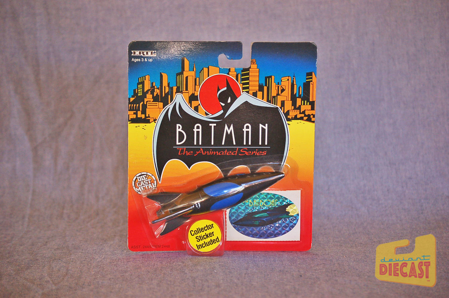 1992 ERTL Batman the Animated Series Vehicles and Figures — Complete Set!