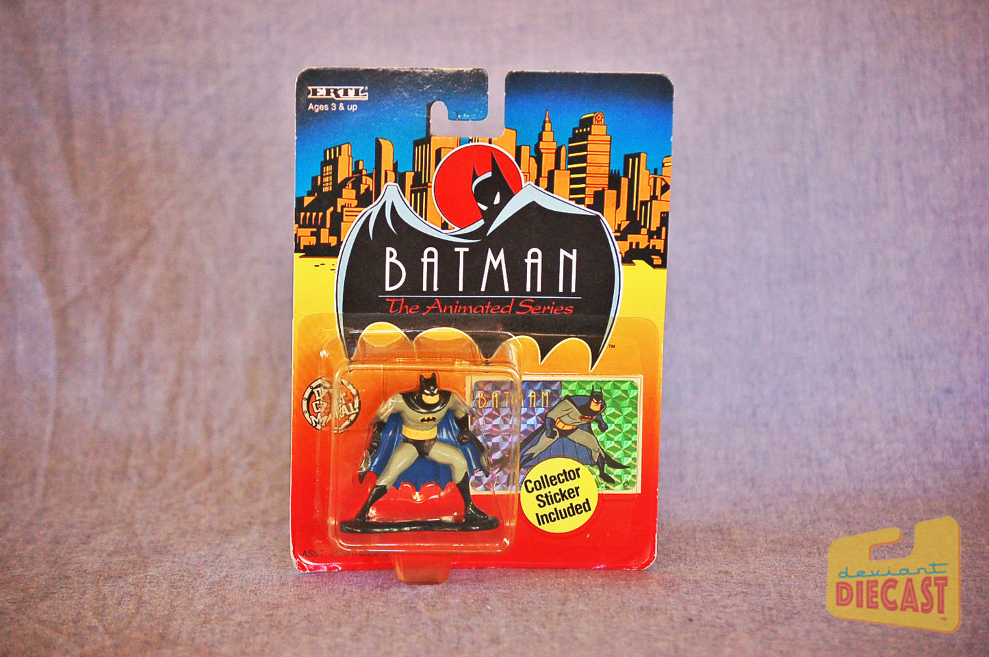 1992 ERTL Batman the Animated Series Vehicles and Figures — Complete Set!