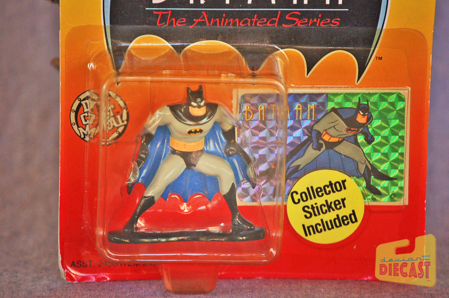 1992 ERTL Batman the Animated Series Vehicles and Figures — Complete Set!