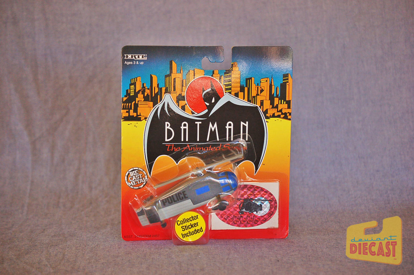 1992 ERTL Batman the Animated Series Vehicles and Figures — Complete Set!