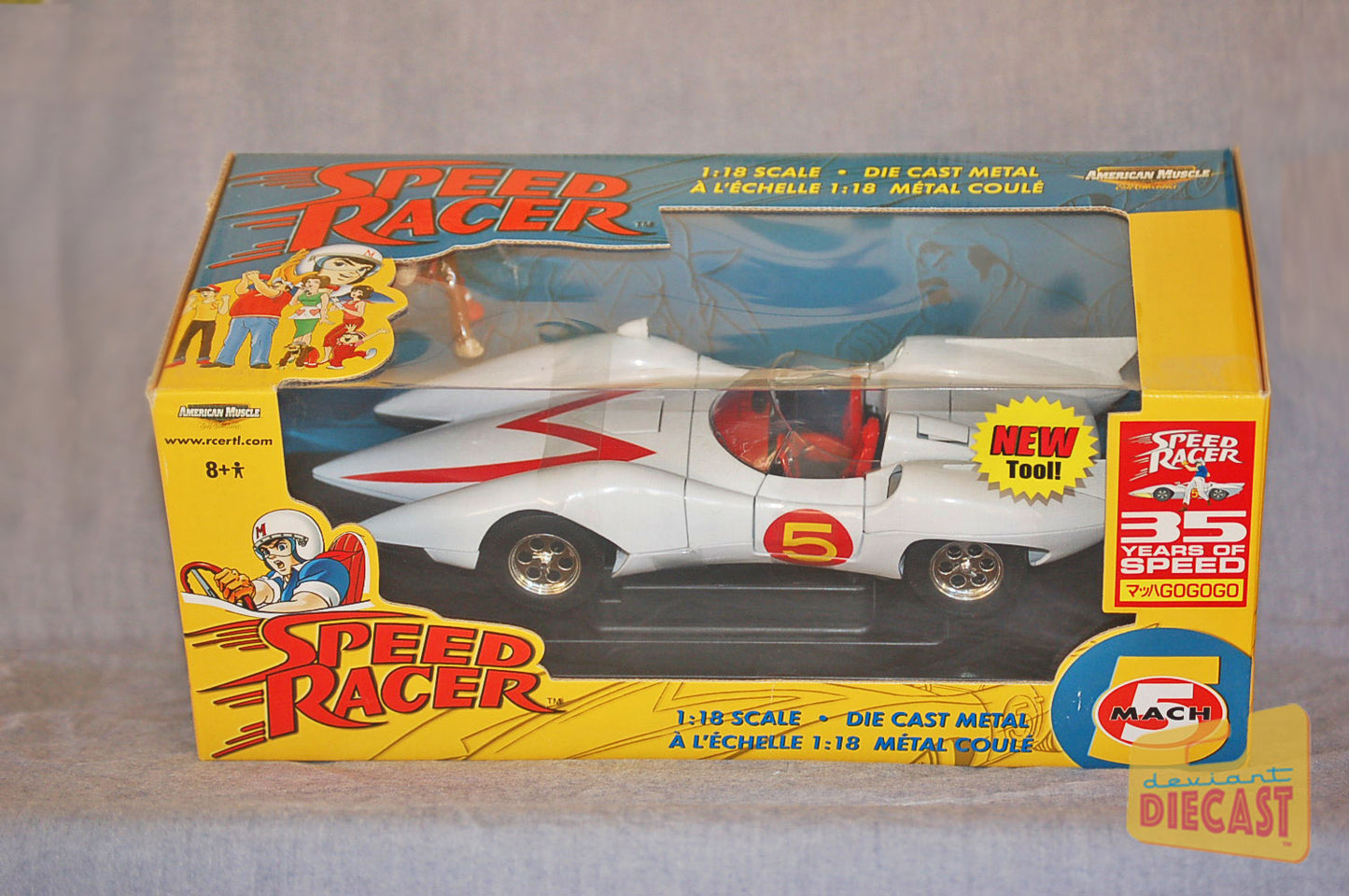 Speed Racer Die-cast Spectacular: Complete sets! Mint!