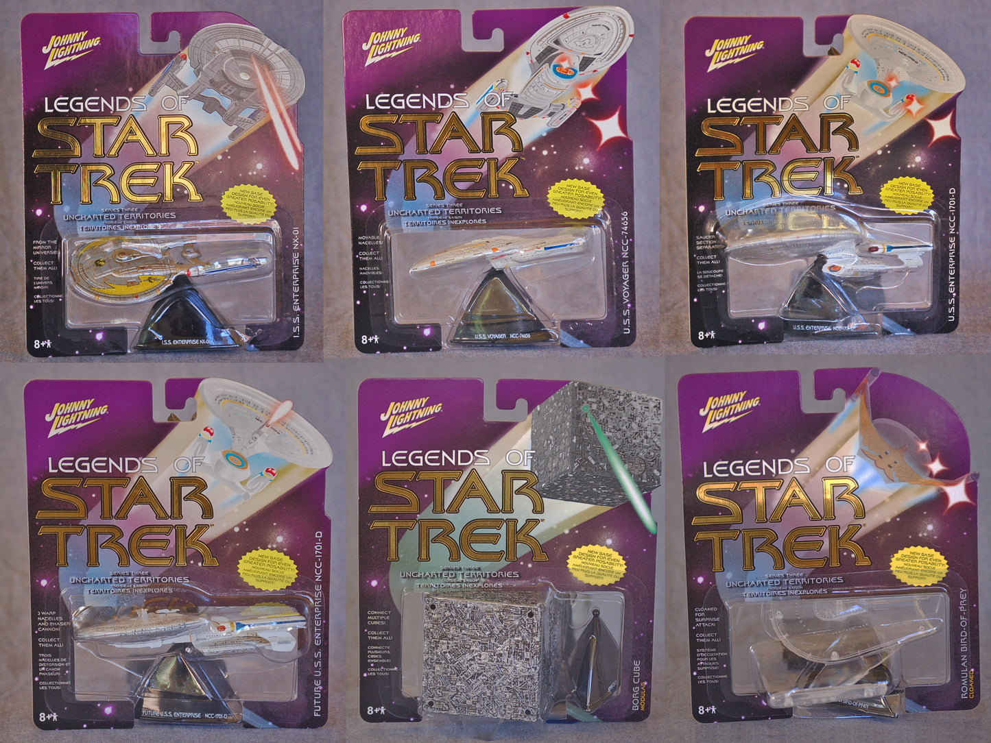 Star Trek Die-cast Collection — Johnny Lightning, Galoob, and more