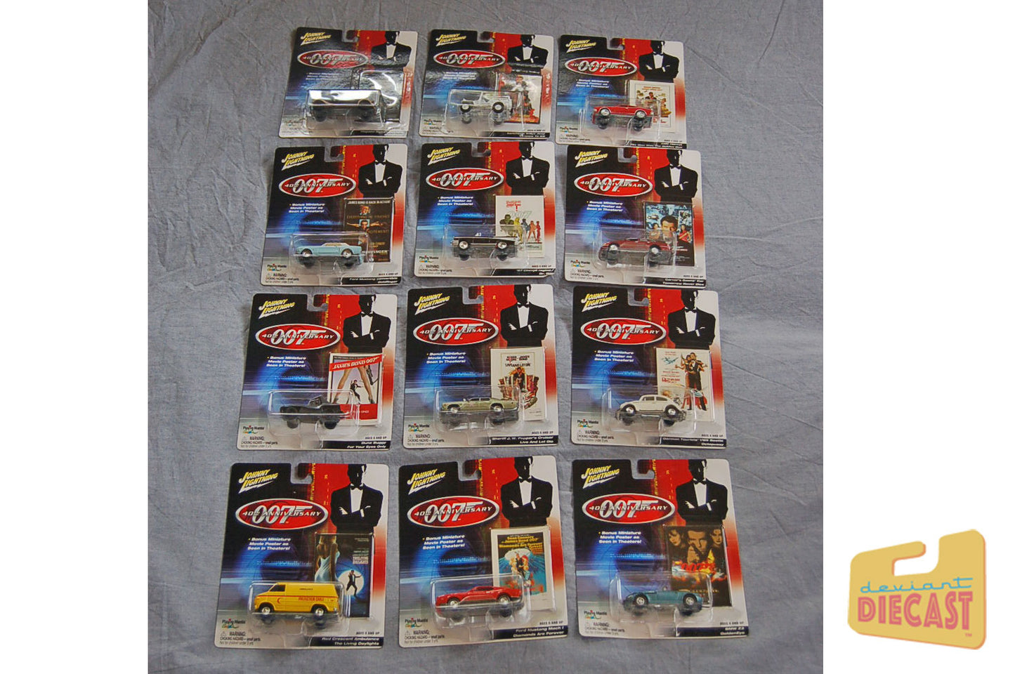 007 Die-cast Extravaganza — Corgi, Danbury Mint, Johnny Lightning, Hot Wheels, Jada — Vintage! Rare! Minty-mint-mint!