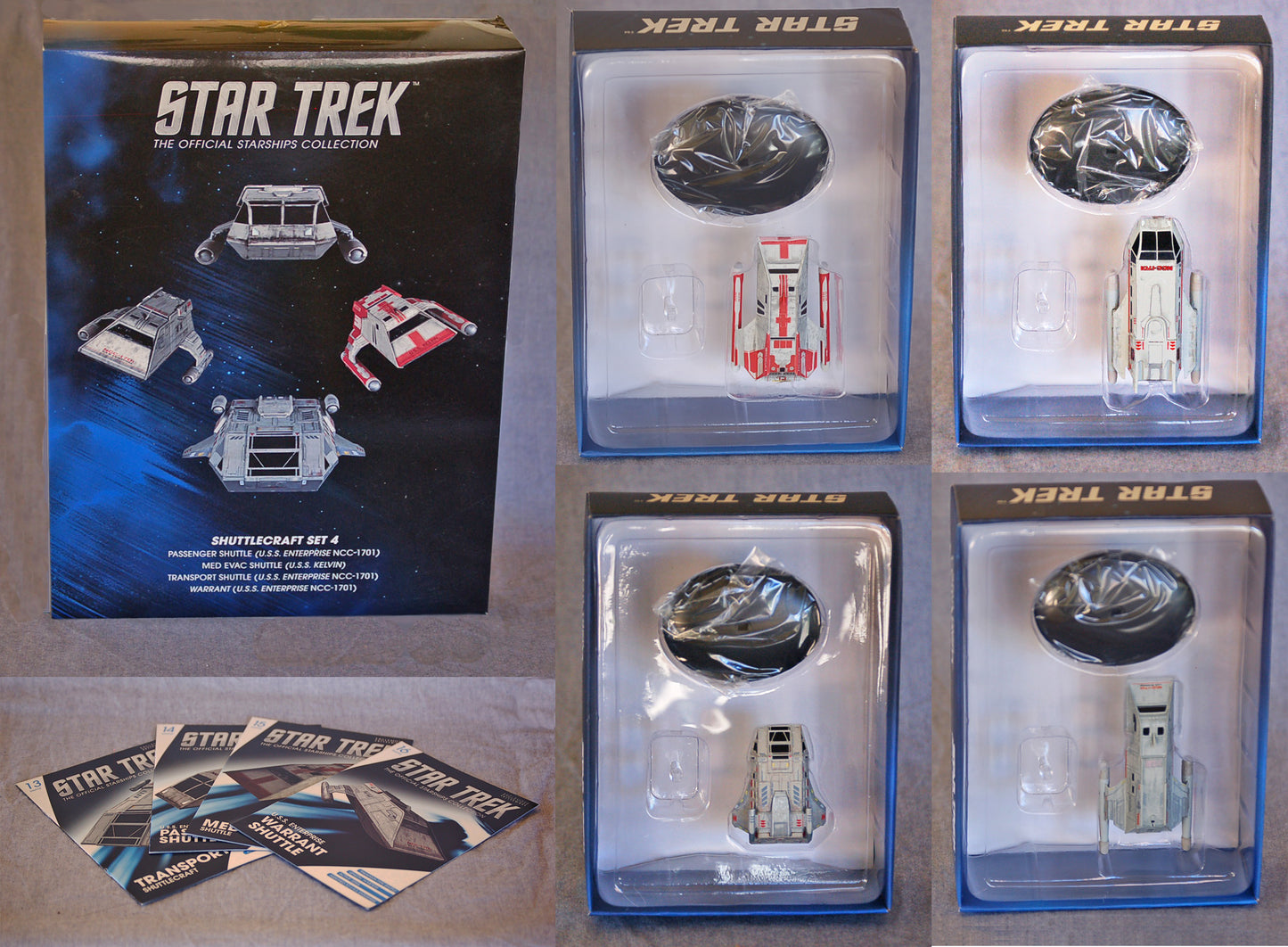 Star Trek Die-cast Collection — Johnny Lightning, Galoob, and more